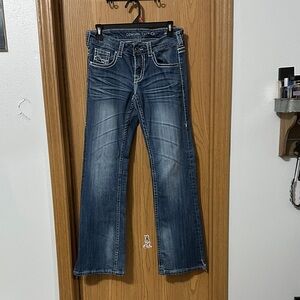 Cowgirl Tuff Women's Boot Cut Jeans - Blue